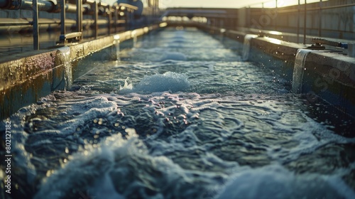the primary treatment phase, where physical and chemical processes separate suspended solids and oils from the wastewater