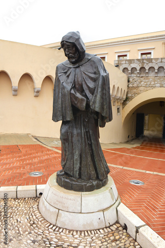 Statue of Francois Grimaldi in Monaco