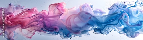 Soft pastel liquid swirls creating a bursting circle effect, with smooth transitions and a clean white backdrop