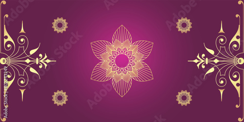 seamless golden pattern. vector golden floral ornament brocade textile and glass pattern. Gold metal with floral pattern. Colors with golden elements .Seamless Indian sari design