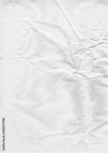Halftone vintage paper texture with a transparent background