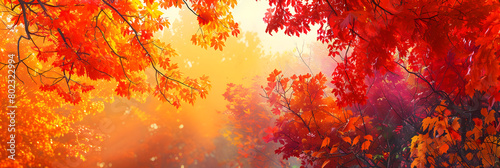 Autumn's Ethereal Charm: A Majestic Kaleidoscope of the SJ Fall Colors