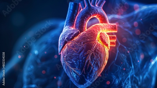 Cardiology and Heart Health: Photos focusing on heart health, cardiological exams, and cardiovascular treatments.