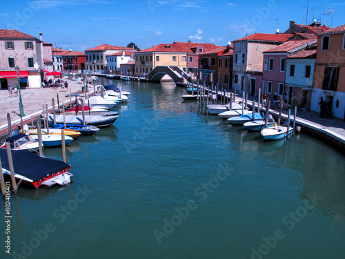 Venice, Italy Medieval colorful town in Veneto in Italy Europe. Art and culture. Tourists from all over the world for Piazza San Marco, Grand Canal, Rialto Bridge, Buran