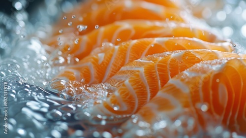 the charming appeal of salmon products prepared for international export