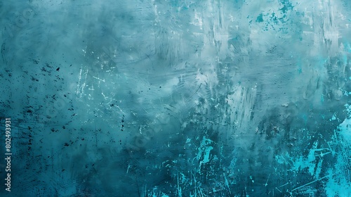 Abstract blue textured background with a grungy feel ideal for artistic and design projects. 