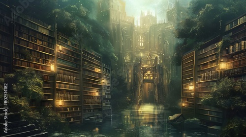 Literary Odyssey: Lost in the Enchanted World of Books