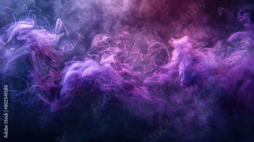 A purple and blue smokey background with a purple and blue smokey foreground
