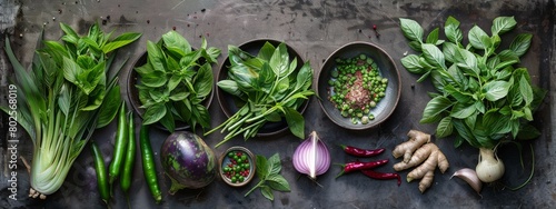  Green Curry tucked away in lemongrass, fiery green chilies, and aromatic Thai basil â€“ the kitchen comes alive with the promise of culinary magic. 
