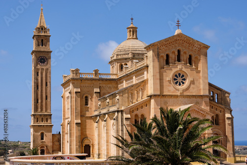Basilica of the National Shrine of the Blessed Virgin of Ta' Pinu is a Roman Catholic minor basilica and national shrine - Gharb, Malta