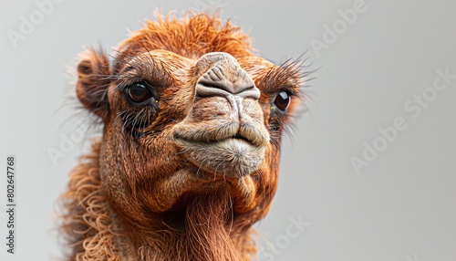 camel head close up