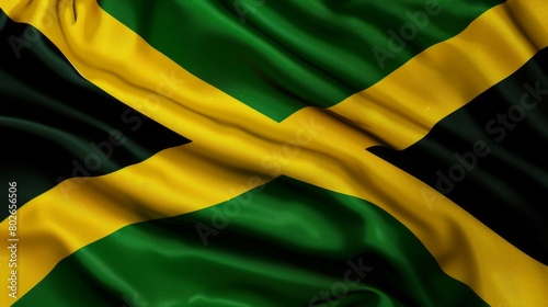jamaica flag waving