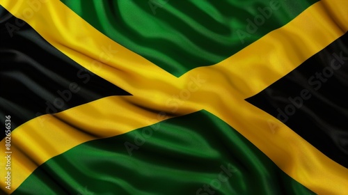 jamaica flag waving