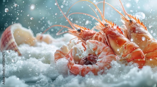 the elegance and sophistication of frozen seafood processing, maintaining natural freshness