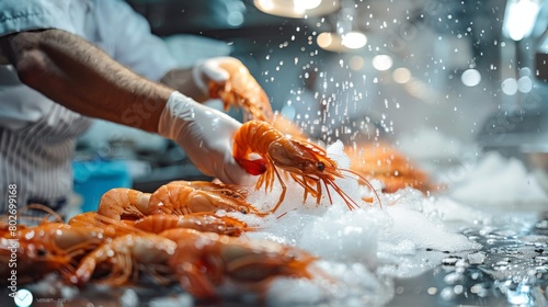 the rigorous quality assurance checks at each step of seafood processing, ensuring naturalness