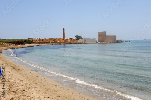 Italy Sicily the beach of Vindicari near Pachino and Noto