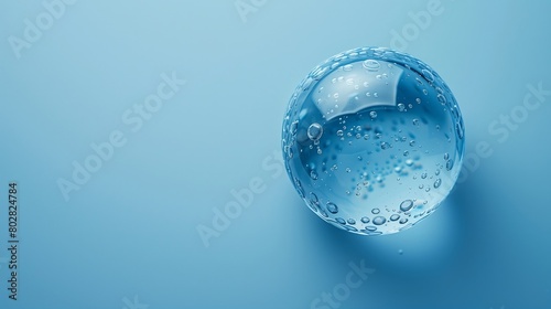 Water drops bubbles background