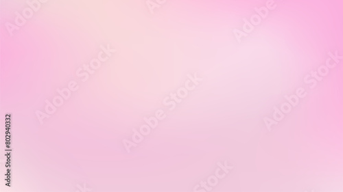 Abstract cotton candy pink color banner. Blurred light fresh delicate gradient background. Pastel aesthetics soft smooth spots. Liquid stains copy space wallpaper. Vector gentle backdrop illustration