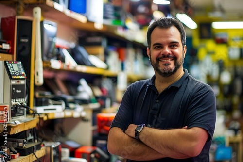 The Tech-Savvy Entrepreneur: Inside the World of a Small Business Owner in the Electronics Industry
