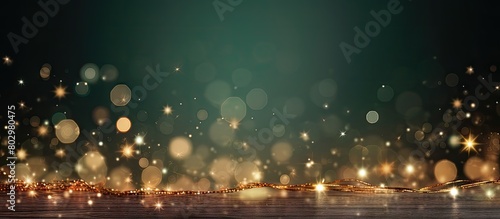 A festive background image for Christmas and New Year s holiday celebrations featuring ample space for adding your own text or images