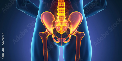 Neurogenic Bladder: The Urinary Incontinence and Bladder Dysfunction - Visualize a person with a highlighted spinal cord affecting bladder control, experiencing urinary incontinence and bladder dysfun