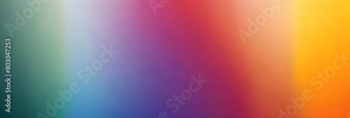 Glittering gradient background with hologram effect and magic lights. Abstract blurred gradient background. Colorful smooth banner template. Mesh backdrop with bright colors.