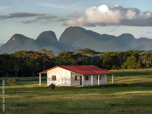 A casa da fazenda