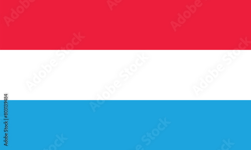 National Flag of Luxembourg, Luxembourg sign, Luxembourg Flag