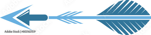Arrow Bow Symbol Illustration