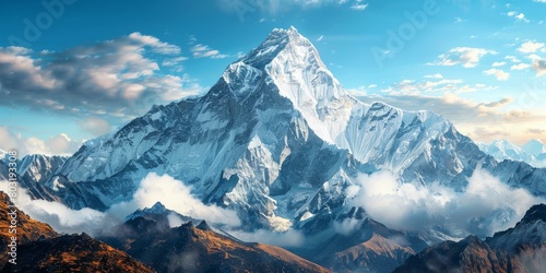 Mount Everest, the highest mountain in the world, is located in the Himalayas.