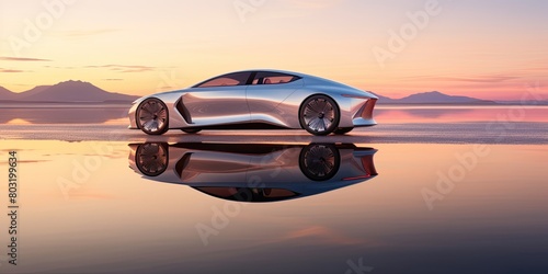 Futuristic Mobility: Modern Car Concept Integrating Advanced Technology for Tomorrow's World