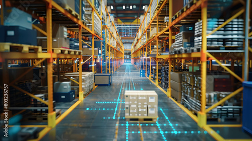 Digital transformation of warehouses through the implementation of network technologies, warehouse operations with advanced networking capabilities
