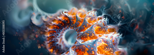 Creating mesmerizing fractal artworks by fusing diverse elements for one-of-a-kind images
