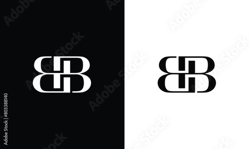 Initials letter BB logo design vector illustration