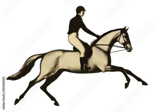 PNG Horse rider animal mammal adult.