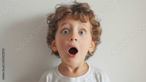 Child Expressing Surprise