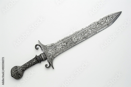 Engraved dagger, each mark telling a story of triumph and tragedy, on a solid white background.