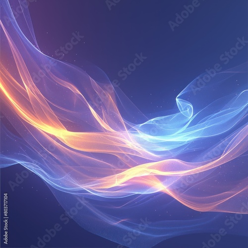 Energy abstract crystal neon lines flow in the center of the image with dominant glowing pink and purple colors 