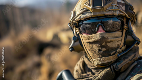 portrait of special forces soldier