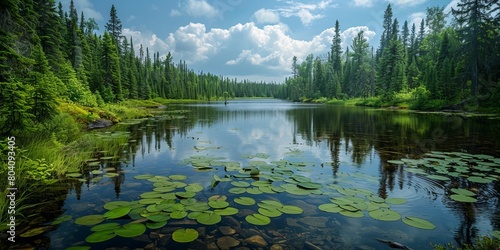 Boreal Forests In the Summer Create an Almost Mythical Atmosphere