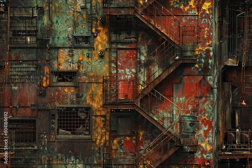 Fuse elements of urban exploration with fantastical environments