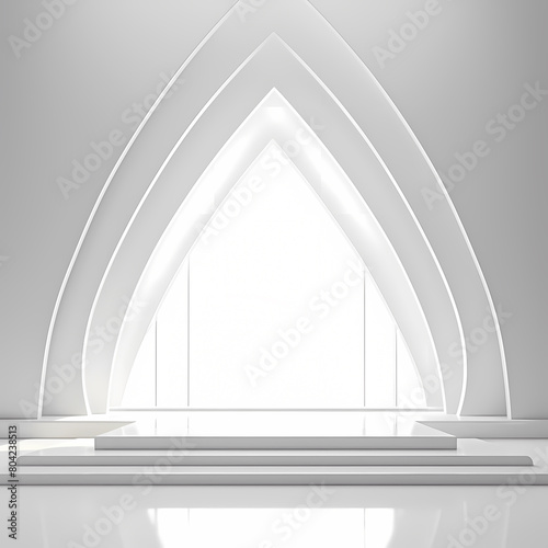 Explore the Elegance of a Contemporary Cathedral Nave - Minimalist Design and Light Refraction