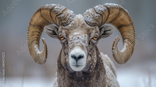 Bighorn Sheep, Peter Lougheed Provincial Park, Alberta, Canada Genrative AI
