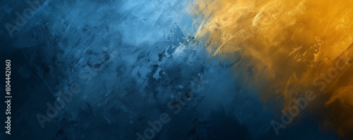 soft pastel gradient of midnight blue and gilded yellow, ideal for an elegant abstract background