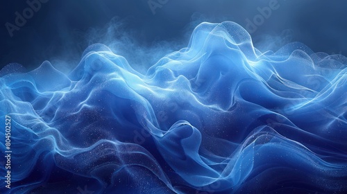 Computer Generated Image of a Wave in the Ocean