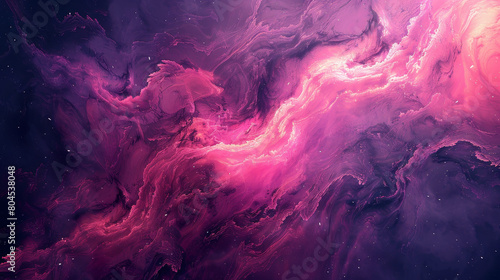 A purple galaxy with a pink swirl