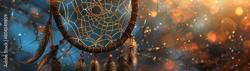 A dream catcher spinning slowly, each thread vibrating with whispers of Well done and Congrats