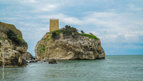 Historic Şile Castle on Coastal Rock Formation