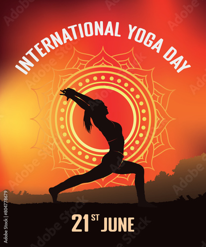 vector banner international yoga day-6