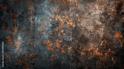 Eroded beauty: Capturing the captivating allure of a wall adorned with cracks and holes.